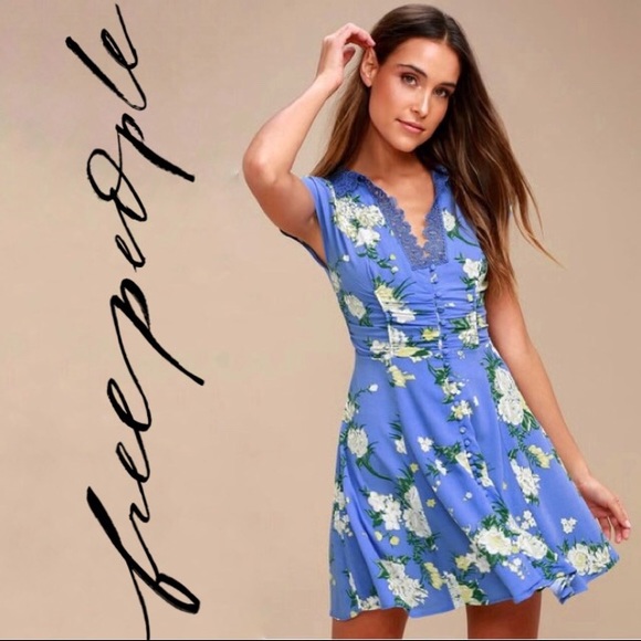 Free People Dresses & Skirts - NWT Free People Alora Floral-Print Sheath Dress 10